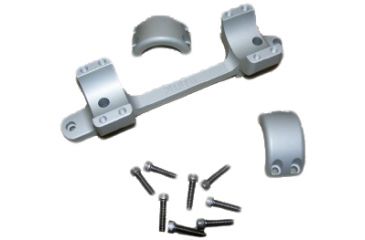 Image of DNZ Products Game Reaper Scope Mount - Remington 700 Short Action Tactical, Medium Ring, 0 MOA, 30 mm Tube, Silver, 34700TS