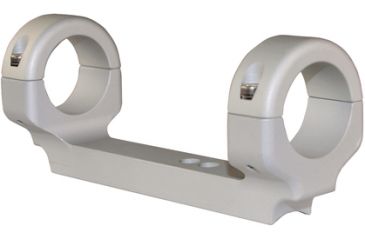 Image of DNZ Products Game Reaper Scope Mount - Thompson/Center Contender, Medium Ring, 1 in Tube, Silver, 11101S