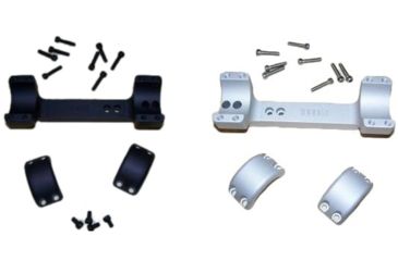 Image of DNZ Products Thompson Encore Omega 30mm Scope Tube Mount, Black, Silver