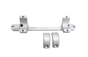 Image of DNZ Products Game Reaper Scope Mount - Weatherby Mark V, Low Ring, 30 mm Tube, Silver, 28400s