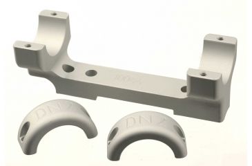 Image of DNZ Products Scope Tube Mount - Knight KP1, Ring, 1 in Tube, Silver, 10044S