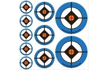 Image of Do All Outdoors Accu Blue Target Replacement Stickers 50 Pack ACCU50