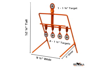Image of Do All Outdoors Airgun Pro Auto Reset, Orange, 0.177, AGP5