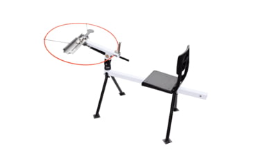 Image of Do All Outdoors Backyard Seat Trap Launcher, White, 1 or 2 Clays, BY56