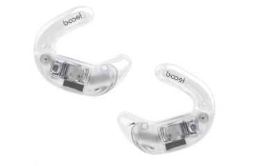 Image of Do All Outdoors Boost Series 2 Channel C-Shell Ear Plugs Clear BSTC2-PR-C