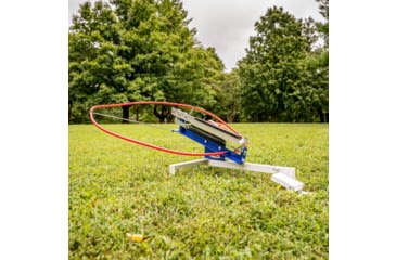 Image of Do All Outdoors Competitor Sport Trap Launcher, Red White Blue, 2 or 2 Clays, CT202