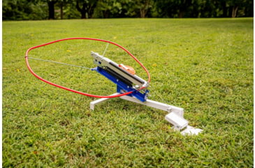 Image of Do All Outdoors Competitor Sport Trap Launcher, Red White Blue, 2 or 2 Clays, CT202