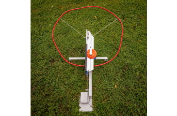 Image of Do All Outdoors Competitor Sport Trap Launcher, Red White Blue, 2 or 2 Clays, CT202