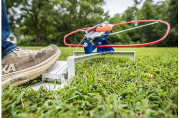 Image of Do All Outdoors Competitor Sport Trap Launcher, Red White Blue, 2 or 2 Clays, CT202
