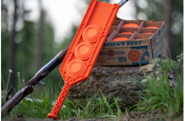 Image of Do All Outdoors Triple Clay Launcher, Orange, 1, 2 or 3 Clays, TC123