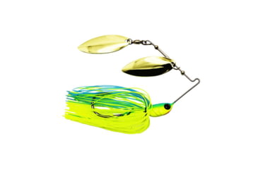 Image of Dobyns D-Blade Advantage Series Spinnerbaits, Willow/Willow Blade, 3/8oz, Parrot, ADV 3/8 A02 WIL/WIL