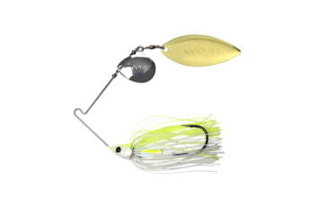 Image of Dobyns D-Blade Beast Series Spinnerbaits, Colorado/Willow Blade, 3/4oz, Chartreuse Light Shimmer, BST 3/4 B11 COL/WIL