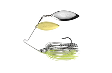 Image of Dobyns D-Blade Beast Series Spinnerbaits, Willow/Willow Blade, 3/4oz, Shad Chartreuse Shimmer, BST 3/4 B12 WIL/WIL