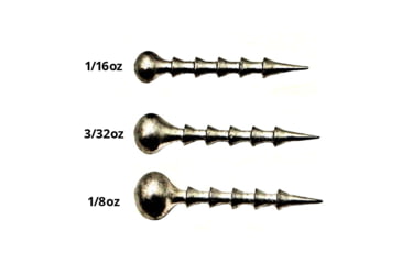 Image of Dobyns D-Nail Weights, 3/32oz, Silver, NAIL WEIGHT 3/32 OZ