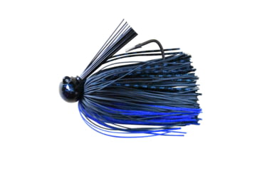 Image of Dobyns Extreme Football Jig, 3 Pack, 3/8oz, Midnight Blue, SFB EWG MID BL 3/8 3PK