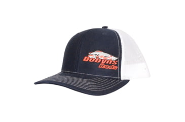 Image of Dobyns FlexFit Mesh Hat - Mens, Navy/White/Orange, ADJ, NVY/WHT ORG