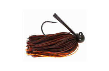 Image of Dobyns Football Jigs Single Pack, 1/4oz, Brown/Orange Special, SFB BRN/OR SP 1/4 1PK