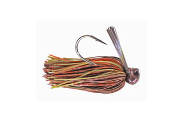 Image of Dobyns Football Jigs Single Pack, 1/4oz, Root Beer &amp; Green Pumpkin Craw, SFB RB/GP 1/4 1PK