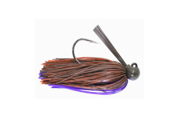 Image of Dobyns Football Jigs Single Pack, 1/2oz, Two-Toned Brown/Purple, SFB TT BRN/PRP 1/2 1PK