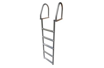 Image of Dock Edge Aluminum 5-Step Eco Flip-Up Dock Ladder - Weld Free 58255