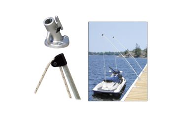 Image of Dock Edge Mooring Whips 8ft 2000 LBS up to 18ft Economy 38514