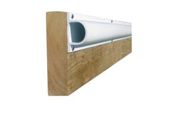 Image of Dock Edge PRODOCK Heavy "D" Dock Profile - 3 8' Sections - White 50122