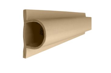 Image of Dock Edge PRODOCK Heavy "D" Dock Profile - 3x8' Sections - Beige 64088