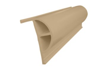 Image of Dock Edge PRODOCK Heavy "P" Dock Profile - 3x8' Sections - Beige 64087