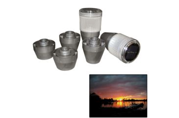 Image of Dock Edge Solar LED Post Light 2pk Postlite 38505