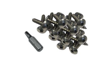 Image of Dock Edge Steel Profile Fasteners 100 PCS 1" Stainless 38495