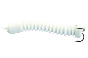 Image of Docs Catfish Bait Company Super Catfish Worm, White, 2-1/2in, 2 Pack, 21218