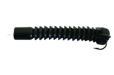 Image of Docs Catfish Bait Company Super Worm, Black, 2 Pack, 21235