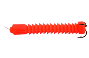 Image of Docs Catfish Bait Company Super Worm, Orange, 2 Pack, 21245
