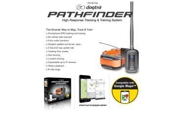 Image of Dogtra PATHFINDER Training Collar and GPS w/Transmitter, Orange PATHFINDER