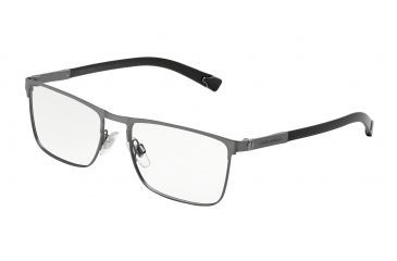 Image of Dolce&amp;Gabbana BASALTO COLLECTION DG1259 Bifocal Prescription Eyeglasses 1108-53 - Matte Gunmetal Frame
