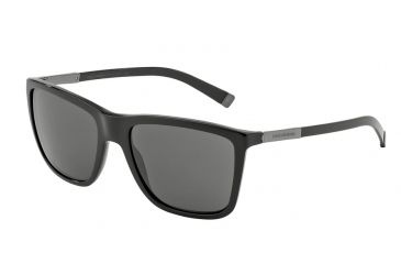 Image of Dolce&amp;Gabbana BASALTO DG4210 Progressive Prescription Sunglasses DG4210-501-87-55 - Lens Diameter 55 mm, Frame Color Black