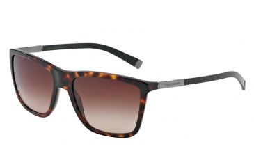 Image of Dolce&amp;Gabbana BASALTO DG4210 Progressive Prescription Sunglasses DG4210-502-13-55 - Lens Diameter 55 mm, Frame Color Havana