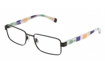 Image of Dolce&amp;Gabbana CONTRAST DG1238P Eyeglass Frames 1237-52 - Matte Black Frame