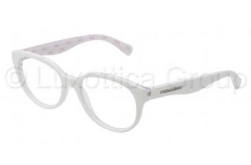 Image of Dolce&amp;Gabbana D&amp;G ALL OVER DG3146P Single Vision Prescription Eyeglasses 2670-5217 - Dark Steel Frame