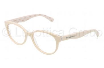 Image of Dolce&amp;Gabbana D&amp;G ALL OVER DG3146P Single Vision Prescription Eyeglasses 2671-5017 - Dark Steel Frame