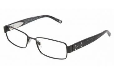 Image of Dolce&amp;Gabbana DG1187 Bifocal Eyeglasses - Shiny Black Demo Lens Frame / 53 mm Prescription Lenses, 064-5317