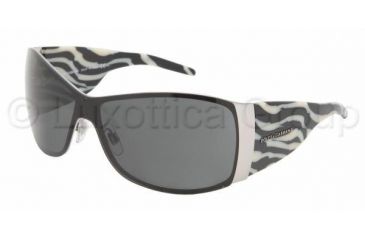 Image of Dolce&amp;Gabbana DG 2019M Sunglasses Styles - Silver Frame / Gray Lenses, 175-87-0133