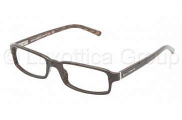 Image of Dolce&amp;Gabbana DG3060 Bifocal Eyeglasses - Brown Spotted Frame / 52 mm Prescription Lenses, 772-5217