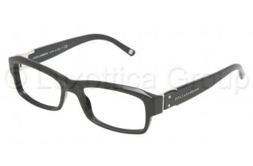 Image of Dolce&amp;Gabbana DG3069 Bifocal Eyeglasses - Black Frame / 52 mm Prescription Lenses, 501-5217