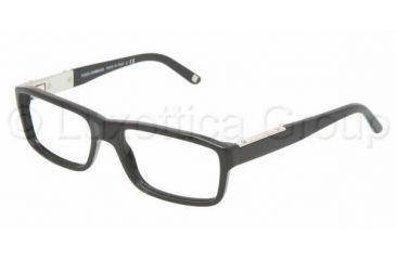Image of Dolce&amp;Gabbana DG 3070 Eyeglasses Styles - Black Frame w/Non-Rx 54 mm Diameter Lenses, 501-5417