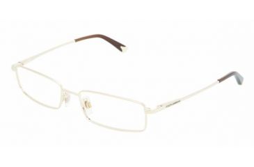 Image of Dolce &amp; Gabanna DG1208 #466 - Pale Gold Demo Lens Frame