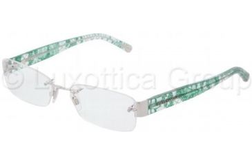 Image of Dolce&amp;Gabbana DG1218 Eyeglass Frames 1080-5417 - Silver 