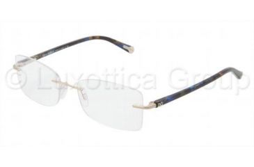 Image of Dolce&amp;Gabbana DG1222 Eyeglass Frames 1112-5417 - Pale Gold Frame