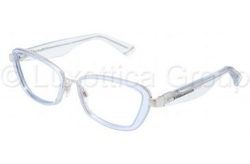 Image of Dolce&amp;Gabbana DG1225 Eyeglass Frames 1119-5117 - Silver Frame