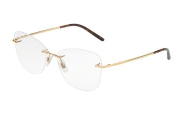 Image of Dolce&amp;Gabbana DG1299 Eyeglass Frames 02-54 - Gold Frame